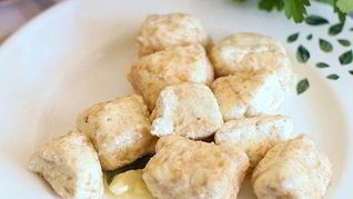 Нежные ленивые вареники с отрубями