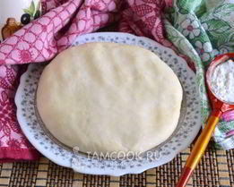 Постное тесто для вареников