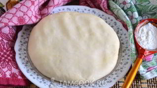 Постное тесто для вареников