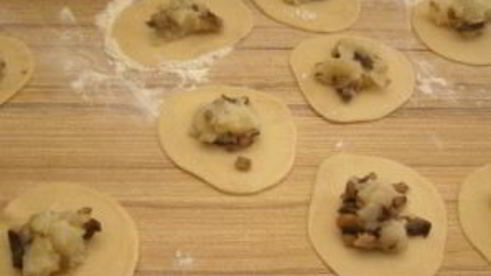 вареники на молоке с картошкой