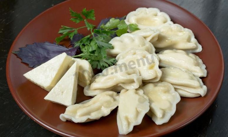 Рецепт вареников с адыгейским сыром