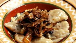 Вареники с фасолью