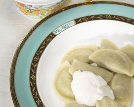 Вареники с картошкой и грибами