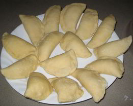 Вареники с картошкой и кислой капустой