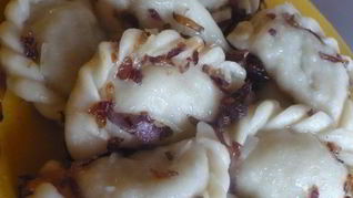 Вареники с картошкой и сыром