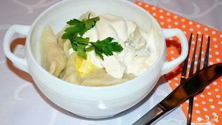 Вареники с курицей