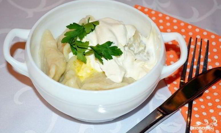 Рецепт вареников с курицей