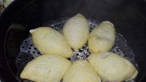 вареники с лесными ягодами