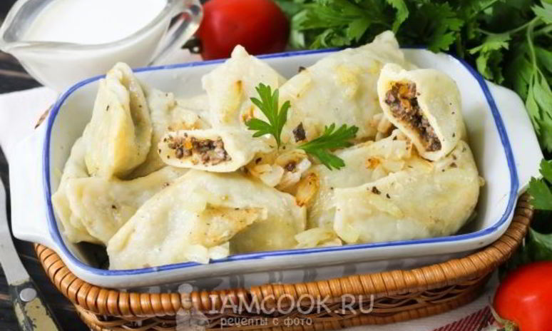 Рецепт вареников с ливером