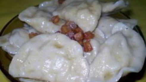 вареники с мясом и картошкой