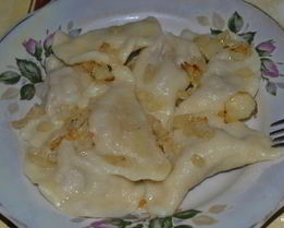 Вареники с мясом