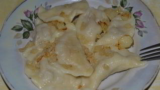 Вареники с мясом