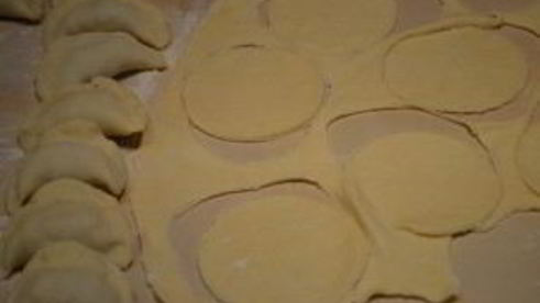 вареники с мясом