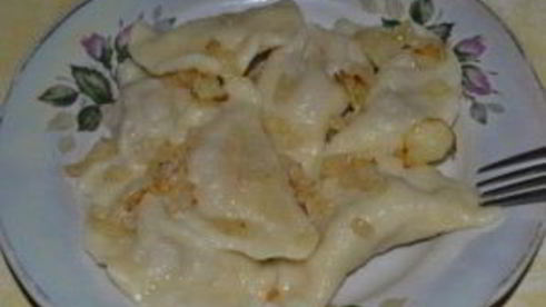 вареники с мясом