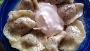 Вареники с печенью