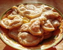 Вареники с рыбой