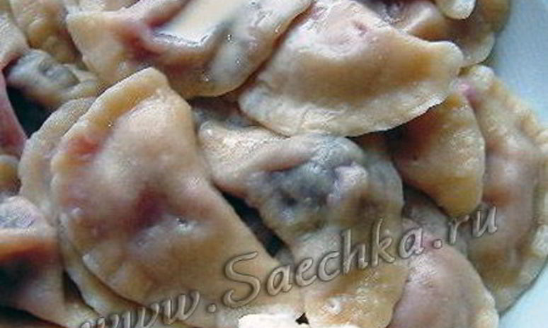 Рецепт вареников с вишней