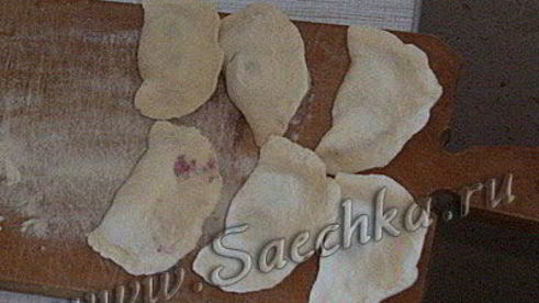 вареники с вишней