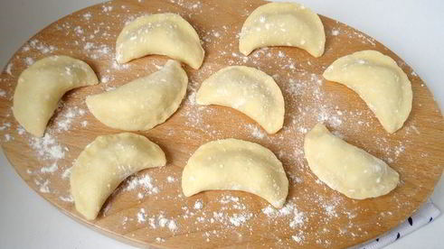 вареники творожные с ванильно-тимьяновым соусом