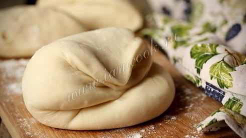 заварное тесто для вареников