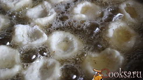 жареные картофельно-творожные клецки