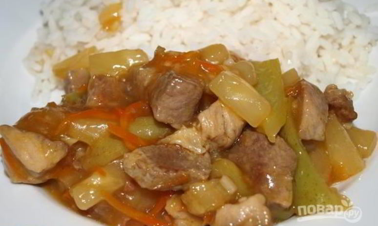 Рецепт гавайского жаркого из свинины