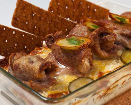 Карельское жаркое из свинины и сельди