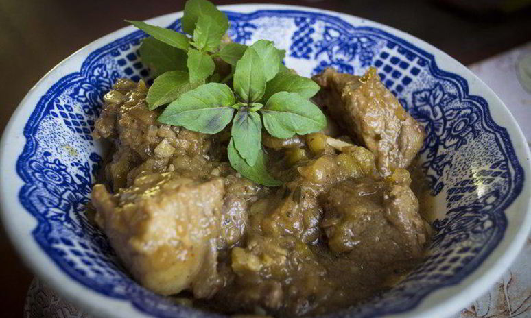 Рецепт овощного жаркого с ребрышками