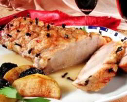 Скандинавское жаркое из окорока