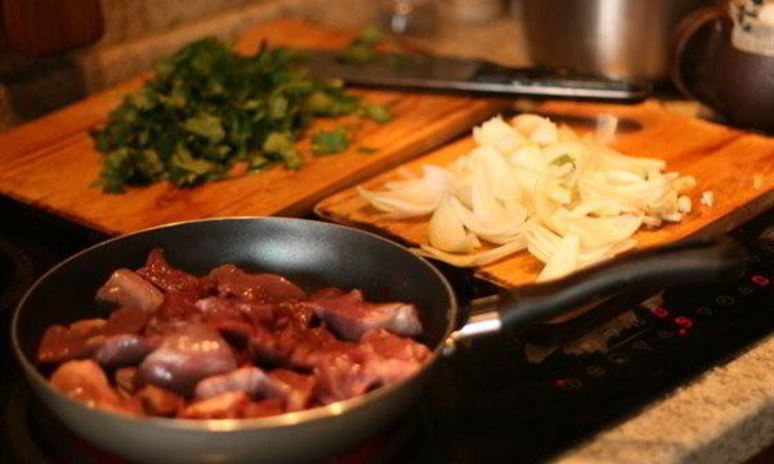 Рецепт жаркого из бараньего сердца