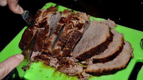 жаркое из говядины на кофе