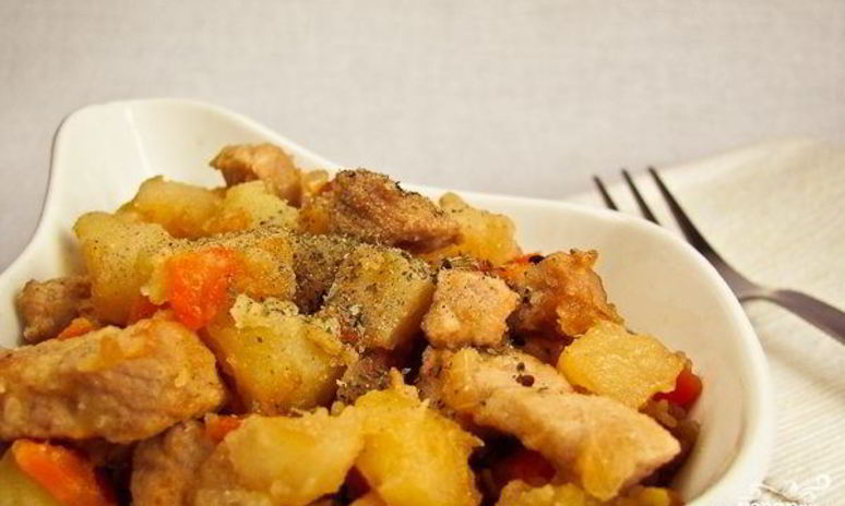 Рецепт жаркого из говядины с картофелем