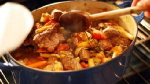 жаркое из говядины в духовке