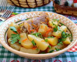 Жаркое из курицы в мультиварке