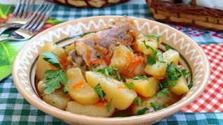 Жаркое из курицы в мультиварке