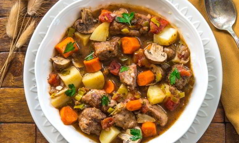 Рецепт жаркого из свинины с картошкой