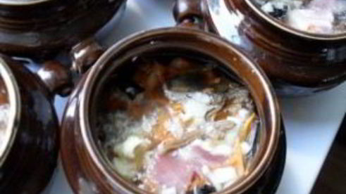 жаркое из свинины в горшочках