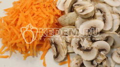 жаркое с грибами в томатном соусе из протертых помидоров