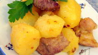 Жаркое с картошкой