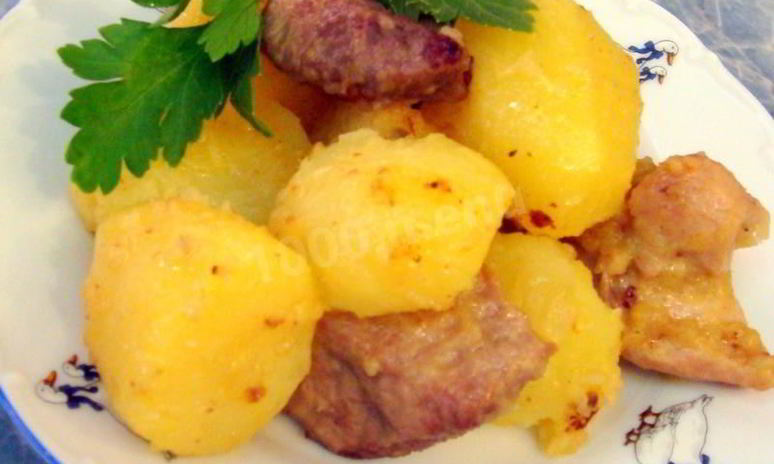 Рецепт жаркого с картошкой