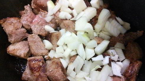 жаркое с овощами и тыквой