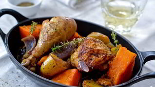 Жаркое с тыквой