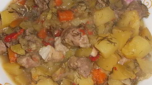 жаркое в духовке