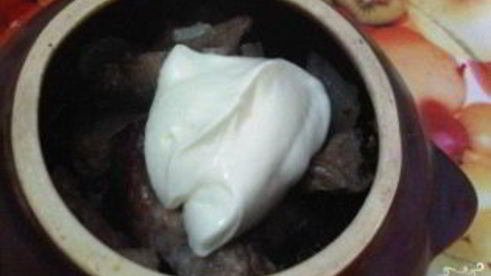 жаркое в горшочках в аэрогриле