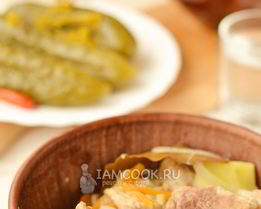 Жаркое в горшочках в духовке