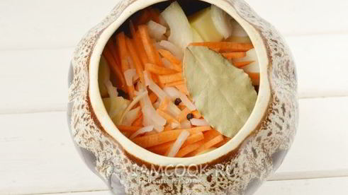 жаркое в горшочках в духовке