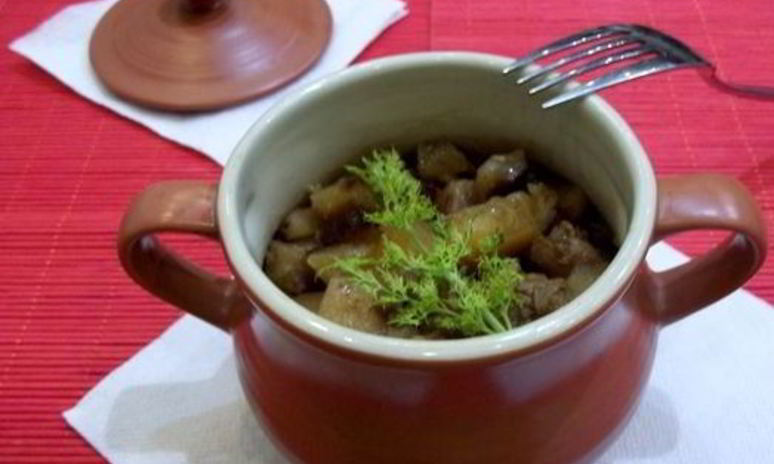 Рецепт жаркого в горшочке