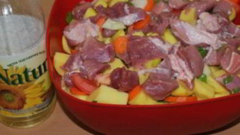 жаркое в пакете для запекания