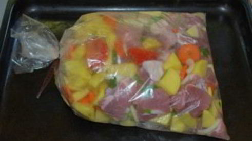 жаркое в пакете для запекания