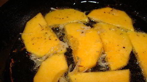 золотой гарнир из тыквы